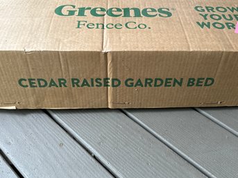 Greenes Fence Co. Cedar Raised Garden Bed Kit