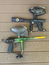 Smart Parts Ion & Spyder Electra Paint Ball Guns  - Pair Of Paintball Guns