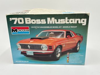 VINTAGE 1981 MONOGRAM 1970 FORD '70 BOSS MUSTANG 1/24 MODEL KIT 2282