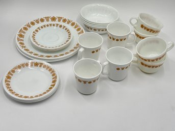 Vintage Corelle Livingware By Corning Dinnerware