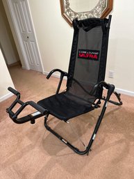 FitNation Core Lounge Ultra Workout Chair Ab Trainer, Alloy Steel