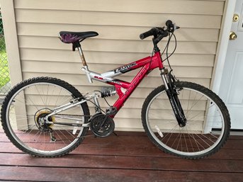 Magna Exitor Series 21-Speed Mountain Bike With Dual Suspension