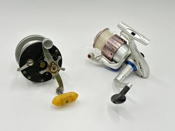 Vintage Penn 155 Saltwater Fishing Reel & Rapid Response Reel