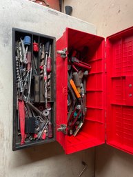 Vintage Tool Box W/ Assorted Hand Tools