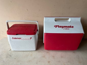 Vintage Coolers - Coleman & Playmate Igloo