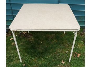 Square Card Table