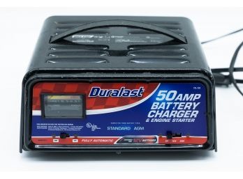 Duralast - 50 AMP Battery Charger - Engine Starter - DL 50 - Tested