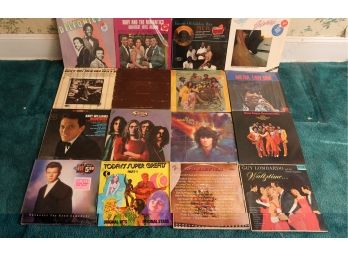 Lot Of 16 Assorted Vinyl Records