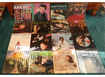 Lot Of 16 Assorted Vinyl Records