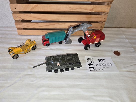 Lot 325  Mixed VTG. Toy Cars