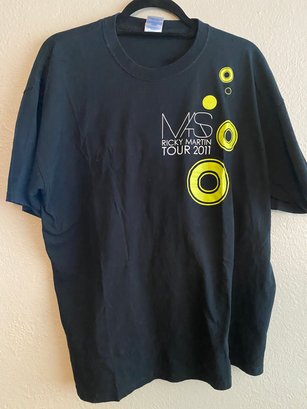 Ricky Martin 2011 Tour T-shirt