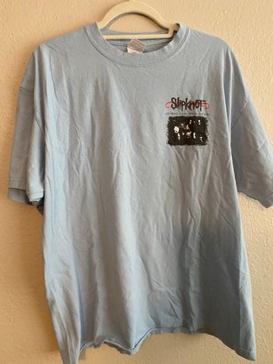 Slipknot Subliminal Verses World Tour 2005 T-shirt