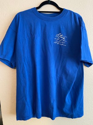 Sting Sacred Love Summer 2004 Tour W/Annie Lennox Crew T Shirt (XL)
