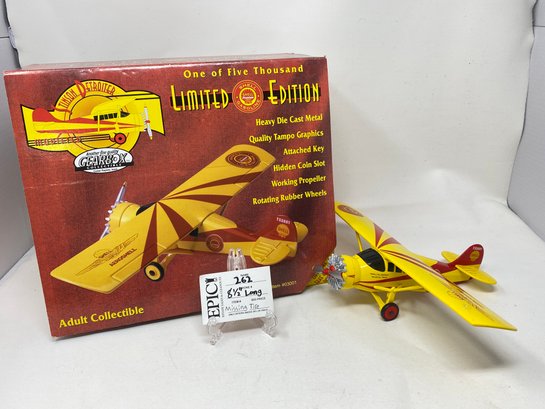 Lot 262 Vintage Gearbox Collection Shell Gasoline Stinson Detroiter Airplane In Original Box Limited Edition