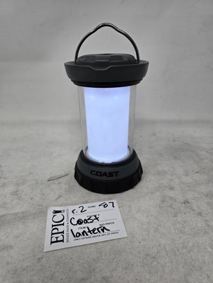 Lot 87 Coast Lantern, Led Light, Emergency Light, Night Lamp, Camping Lamp