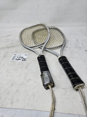 Lot 96 High Skore Tennis Racket: 2-Piece Set - Crafted In Taiwan For Precision Play