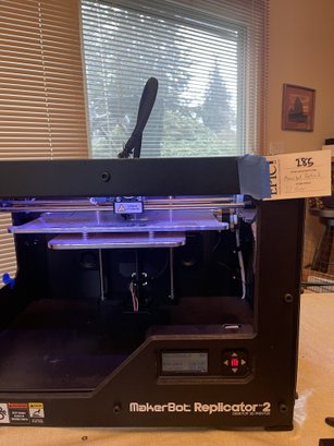Lot 285 3D Printer Maker Bot Replicator