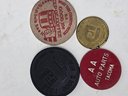 Lot 146 Mixed Lot Of Tokens, Coin Chips. Casino Chips