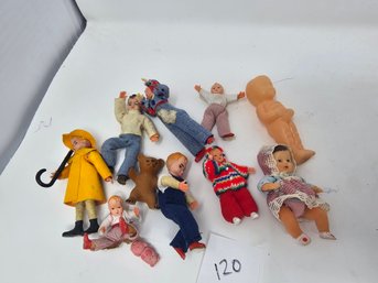 Lot 120 Miniature Porcelain Dolls