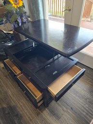 Solid Wood Lift Top Table