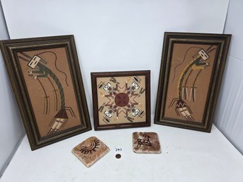 Lot 297 Native Art Work