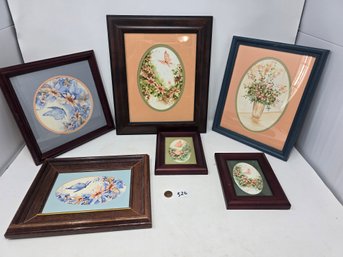 Lot 326 Lot Of Butterfly And Flower Pictures