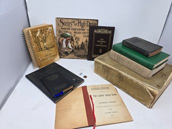 Lot 345 Antique Books