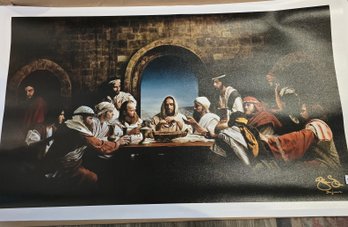 Umframed Last Supper Print