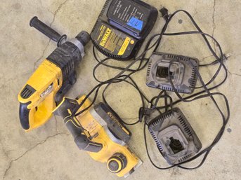 Dewalt Cordless Tools 1 Battery 3 Chargers