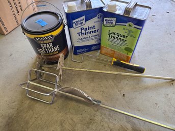 Paint Thinner And Paint Tools