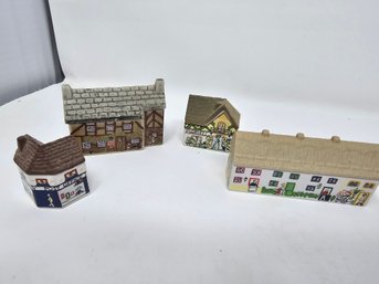 Lot 1 Wade Art Porcelain Buildings