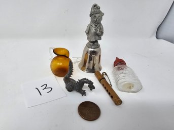 Lot 13 Miniature Doll House Accessories