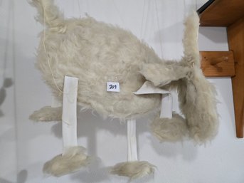 Lot 207 Hand Made Vintage Antique Sheep Puppet