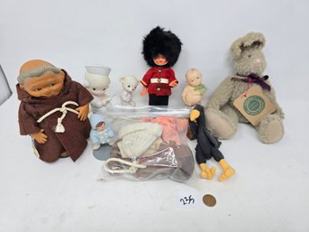 Lot 235 Vintage Hummel Porcelain Figures Doll House Miniatures Etc