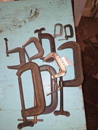 Lot 54  Industrial Clamps