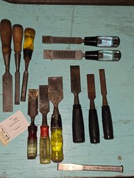 Lot 88  Mixed Lot Of Chisels