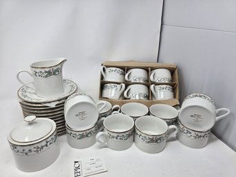 Lot 121 Wellesley By Farberware, China Cup & Saucer
