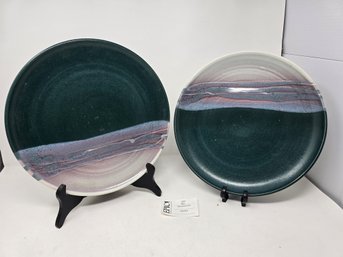 Lot 181 2 Pcs Of Decorative Plates