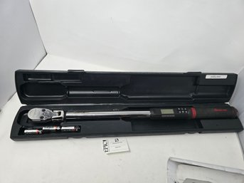 Lot 63  Snap On Digital Torque Wrench