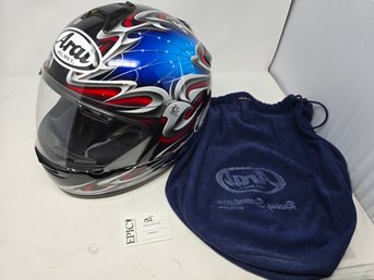 Lot 152 Arai Vector Helmet - Web Black Medium