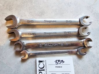 Lot 353 Mixed Snap On Wrenches