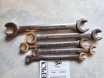Lot 366  Flare Nut Wrench Set