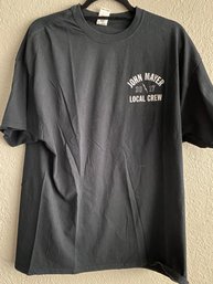 John Mayer 2017 Concert Local Crew T-shirt