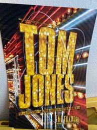 Tom Jones Fillmore Concert Poster