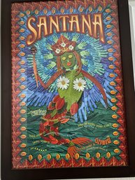 Santana Concert Poster 2000 BGP