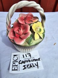 Lot 117 Capodimonte Porcelain Flower