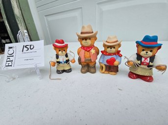 Lot 150 Lucy & Me Bear Lasso Cowboy Western Bear Collection