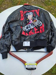 Lot 346 Betty Boop EZ Rider Leather Jacket