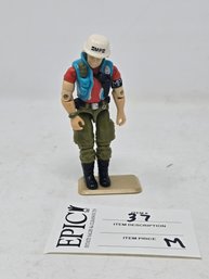 Lot 37  G.I. Joe 1987 Hasbro Vintage  Law & Order Action Figure