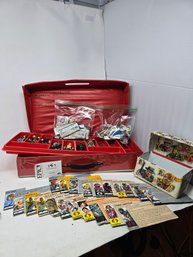 Lot 187 VTG. GI Joe Collector's Case Assorted GI Joe Figures With Accessories And File Cards